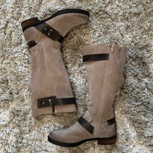 CROWN vintage boot suede EUC 6.5